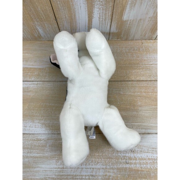 Aurora Flopsie - 12" French Bulldog Puppy Plush Stuffed Animal Toy Black & White - Picture 7 of 8